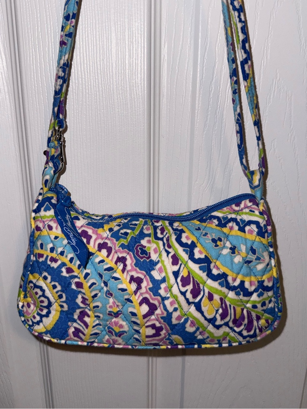 Vera Bradley Capri Blue Shoulder Bag